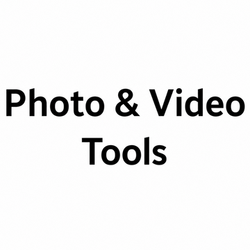 Photo & Video Tools