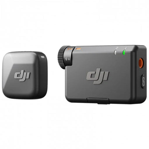 DJI Osmo Pocket device with two additional cameras on a white background