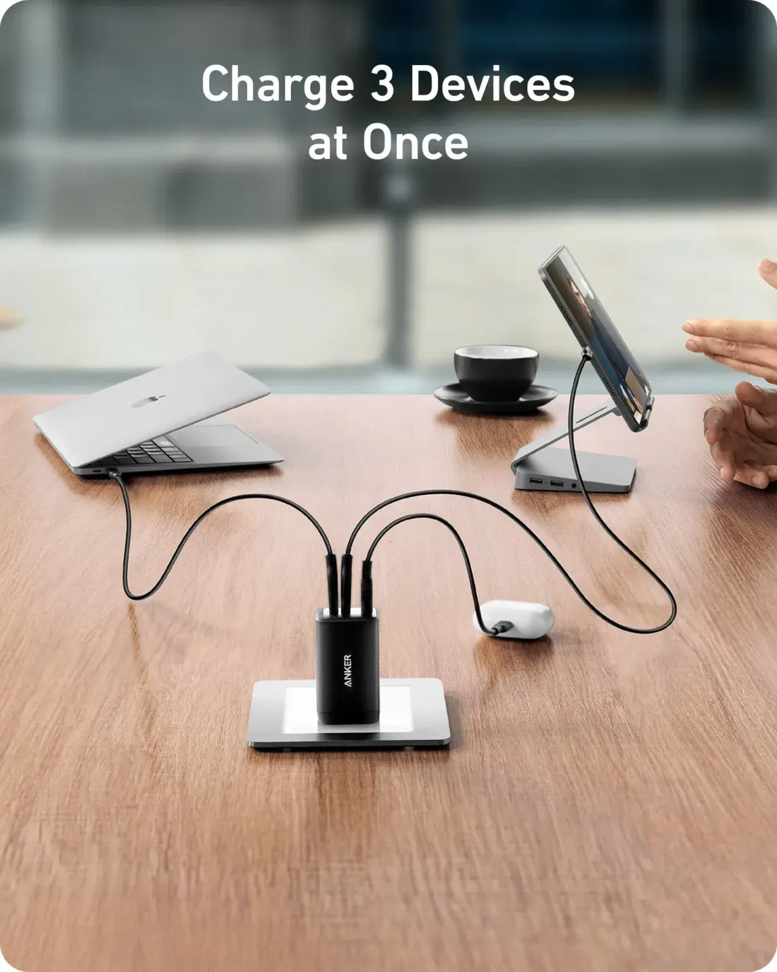 Adapter GaN II 65W ANKER - Trio Ports | A2667G12 - Local Warranty