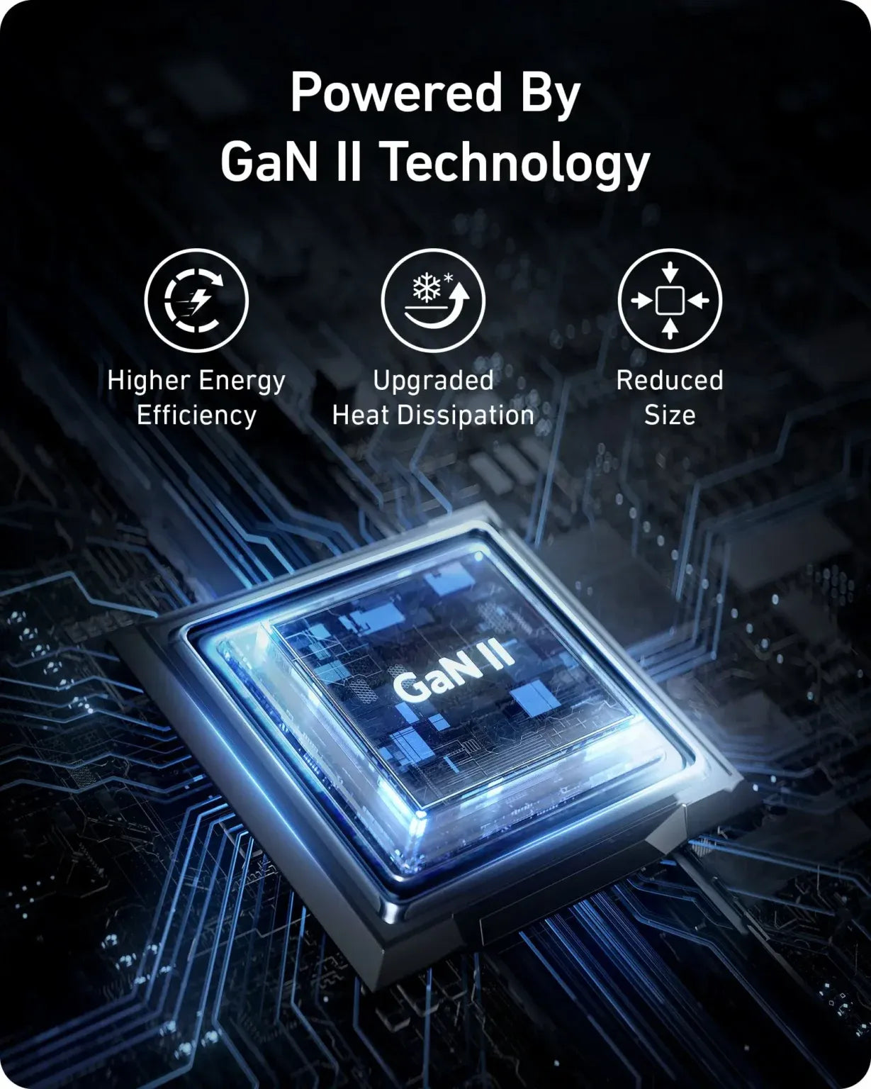Adapter GaN II 65W ANKER - Trio Ports | A2667G12 - Local Warranty