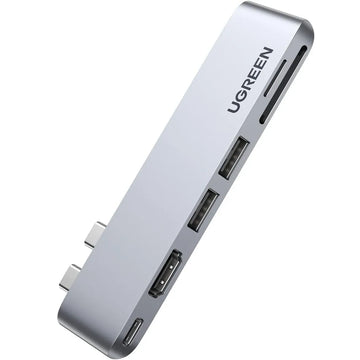 Adapter Hub UGREEN 6-in-1 USB-C - for Macbook (Air/Pro) - Local Warranty
