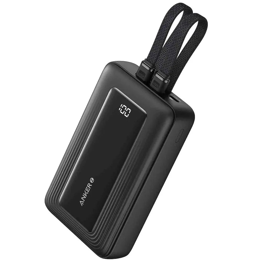 Power Bank 30W ANKER ZOLO mAh - Built-in USB-C & Lightning Cables | Model A1681621