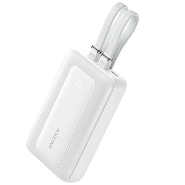 Power Bank 45W ANKER ZOLO 20,000 mAh - Built-in USB-C & Lightning Cables