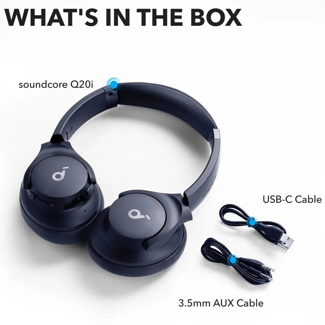 ANKER Wireless Headphones Soundcore Q20i