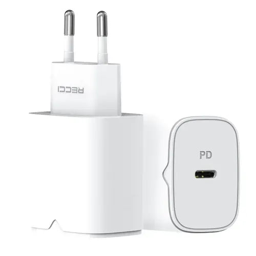 Adapter PD RECCI 20W USB-C | RC50E - Local Warranty