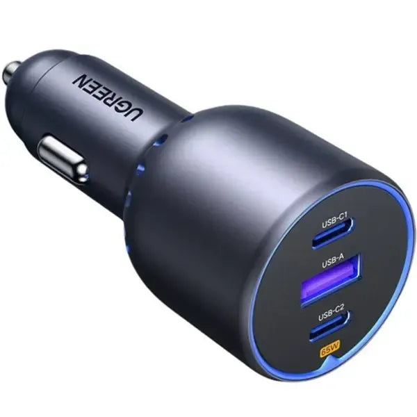 Car Adapter UGREEN PD2 75W - Trio Ports | EC703 - Local Warranty