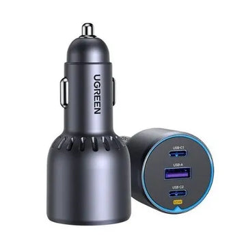 Car Adapter UGREEN PD2 75W - Trio Ports | EC703 - Local Warranty