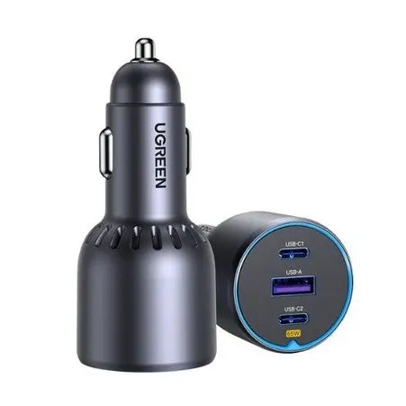 Car Adapter UGREEN PD2 75W - Trio Ports | EC703 - Local Warranty