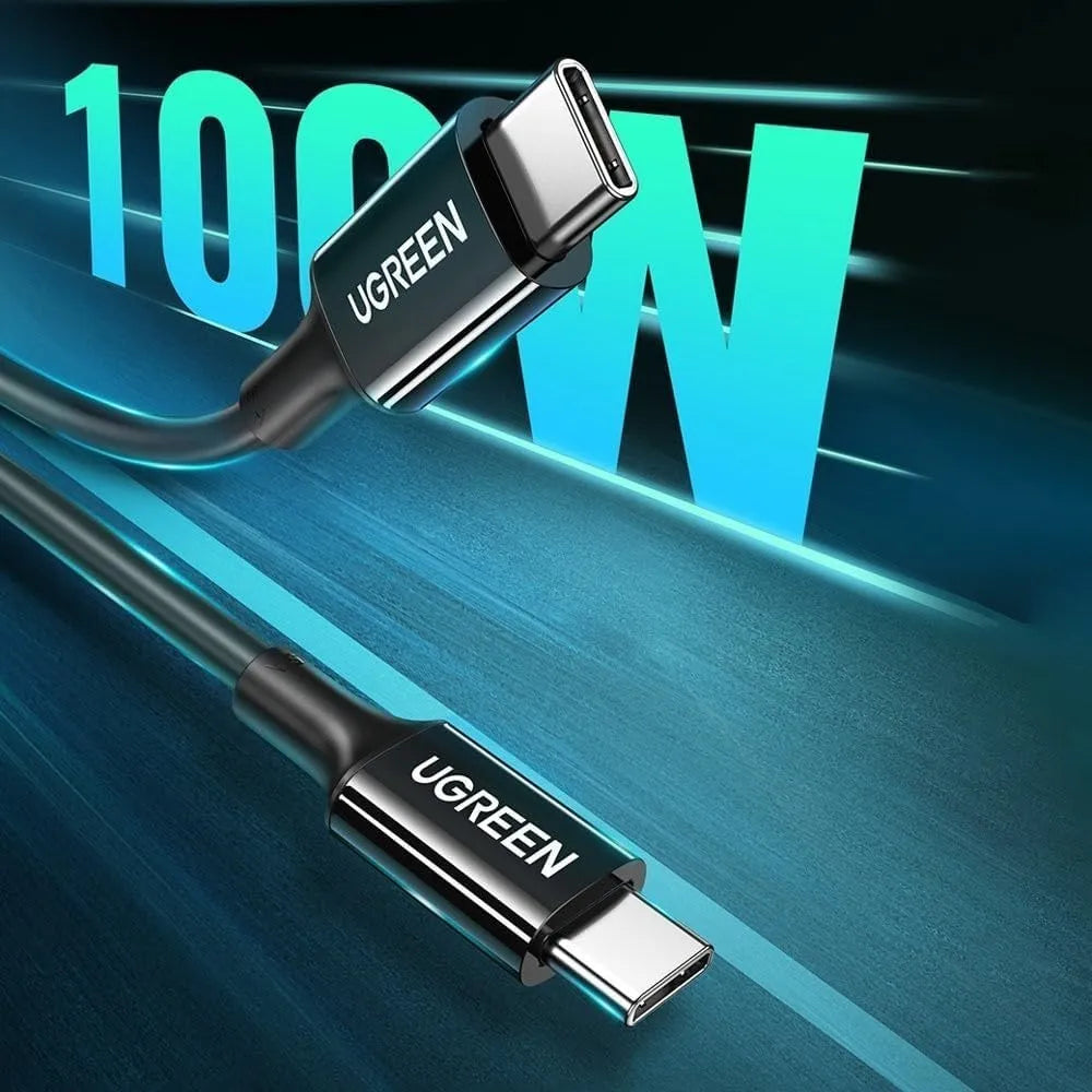 Charging Cable UGREEN 5A 100W USB-C to USB-C | 80371 - Local Warranty