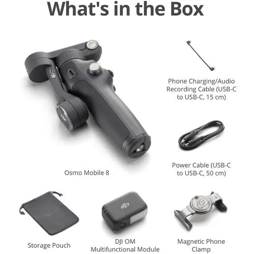 DJI OSMO Mobile 8 - Trio-Axis Gimbal