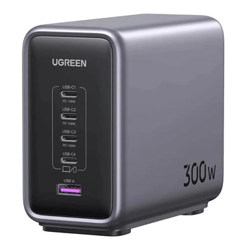Desktop Charger UGREEN 300W Nexode 5-Port PD GaN | CD333 - Local Warranty