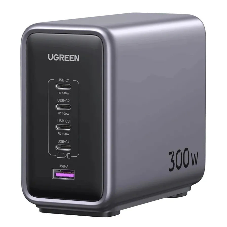 Desktop Charger UGREEN 300W Nexode 5-Port PD GaN | CD333 - Local Warranty