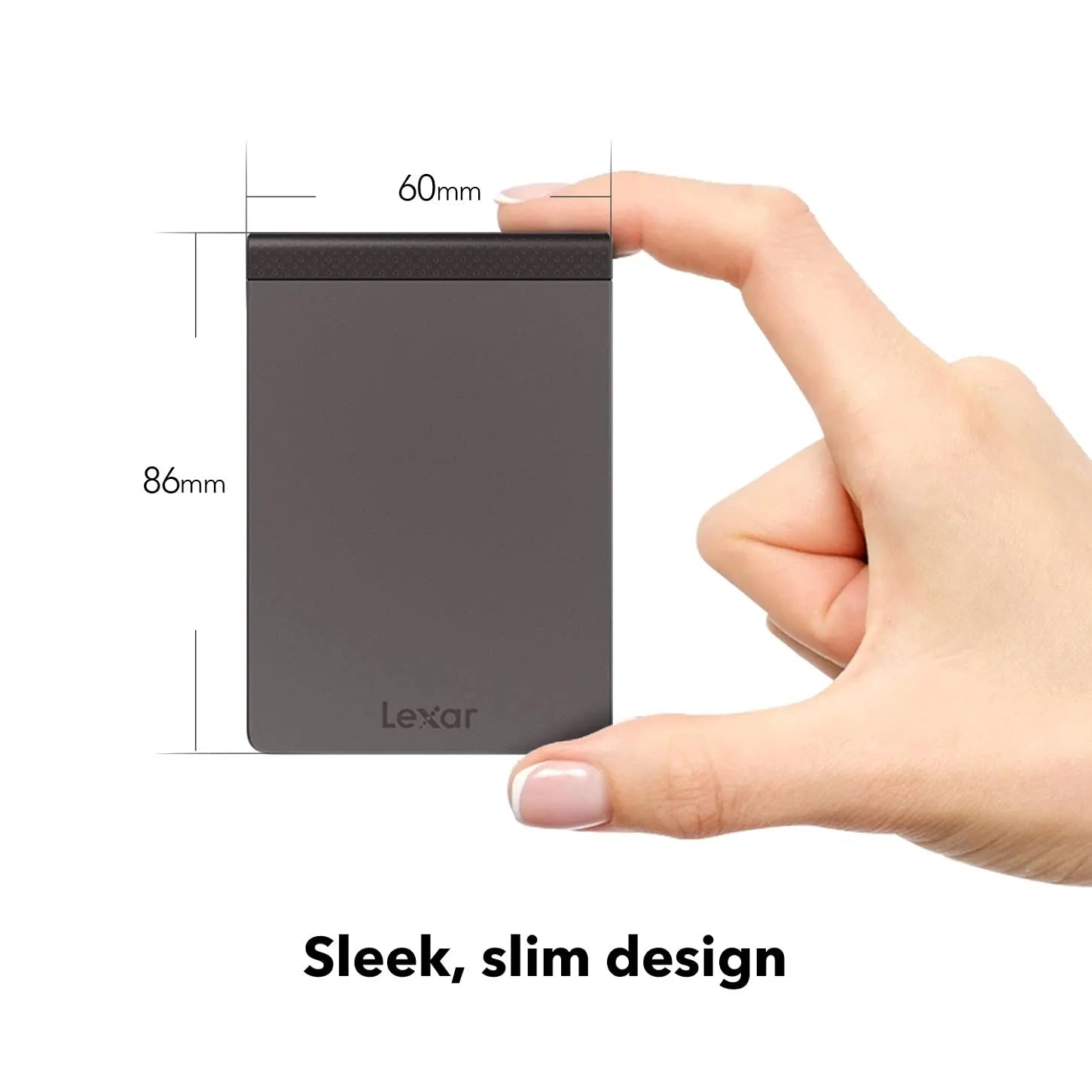 Lexar Hard Disk External SSD SL200 USB-C - 550 MB/s Speed