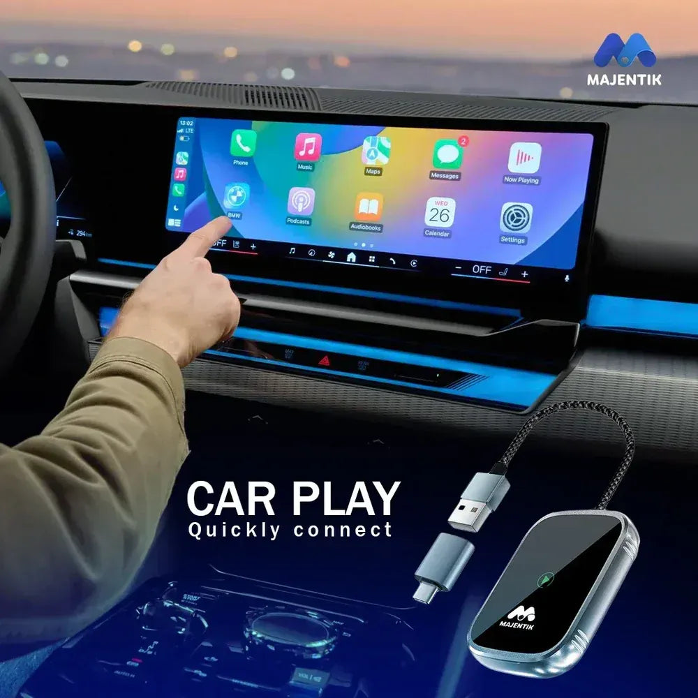 Majentik MMC-01 Car Play Android Auto Wireless Adapter