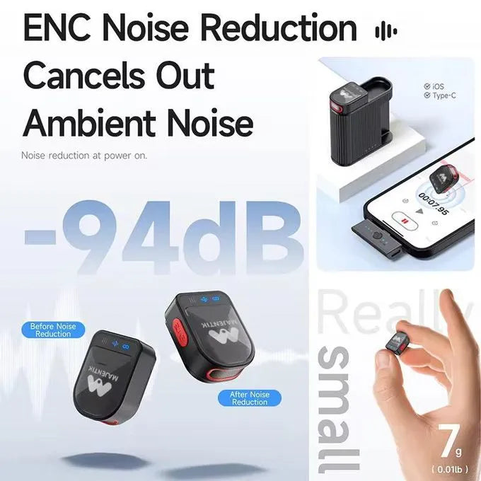 Microphone Majentic MM-001 ENC Wireless - Noise Cancelling