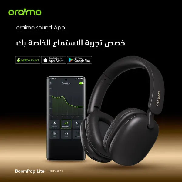 ORAIMO Wireless Headphones BoomPop Lite OHB-317 - Local Warranty