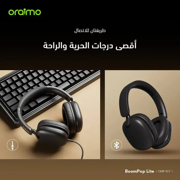 ORAIMO Wireless Headphones BoomPop Lite OHB-317 - Local Warranty