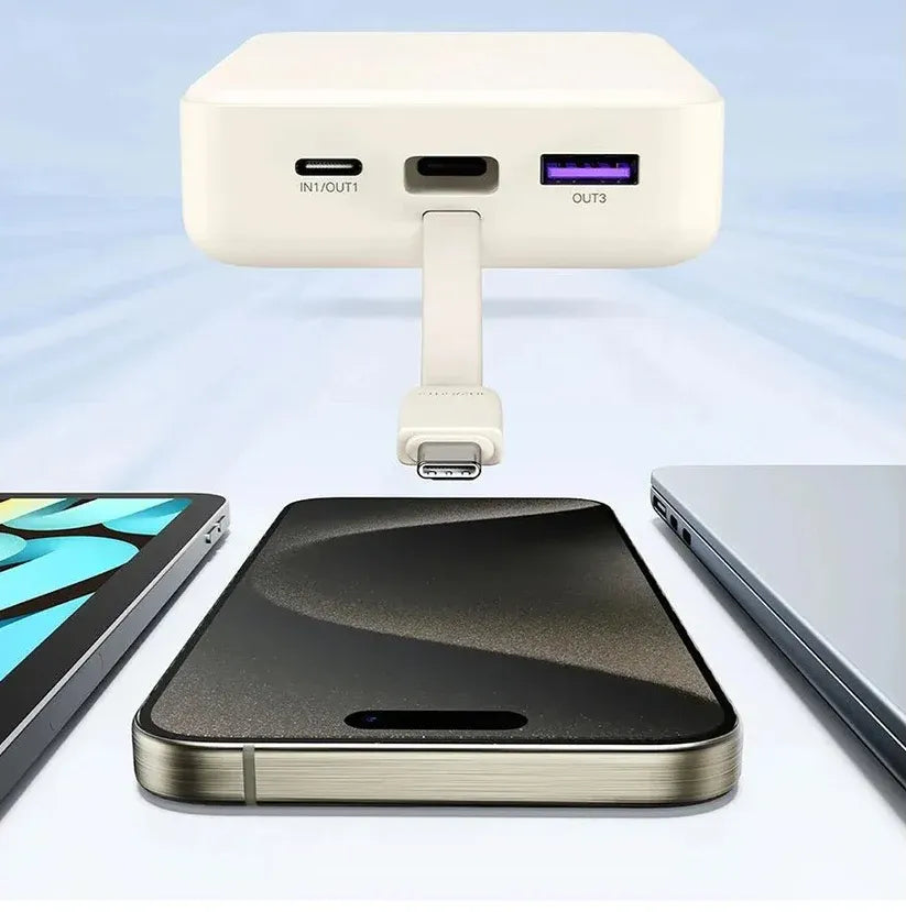 Power Bank QC+PD 30W UGREEN 20,000mAh Nexode - Built-in Cable | PB521 - Local Warranty