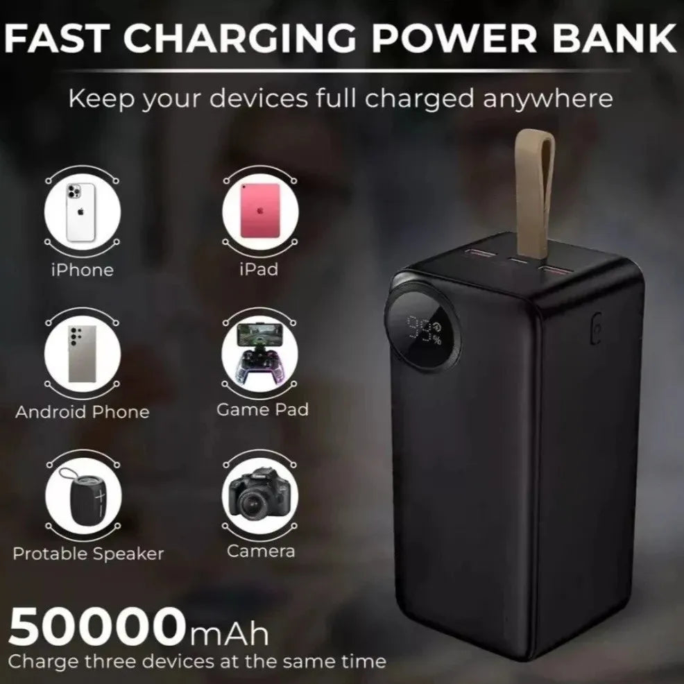 Powerbank 22.5W ×2 & PD 20W RECCI 50,000 mAh | RPB-P51 - Local Warranty