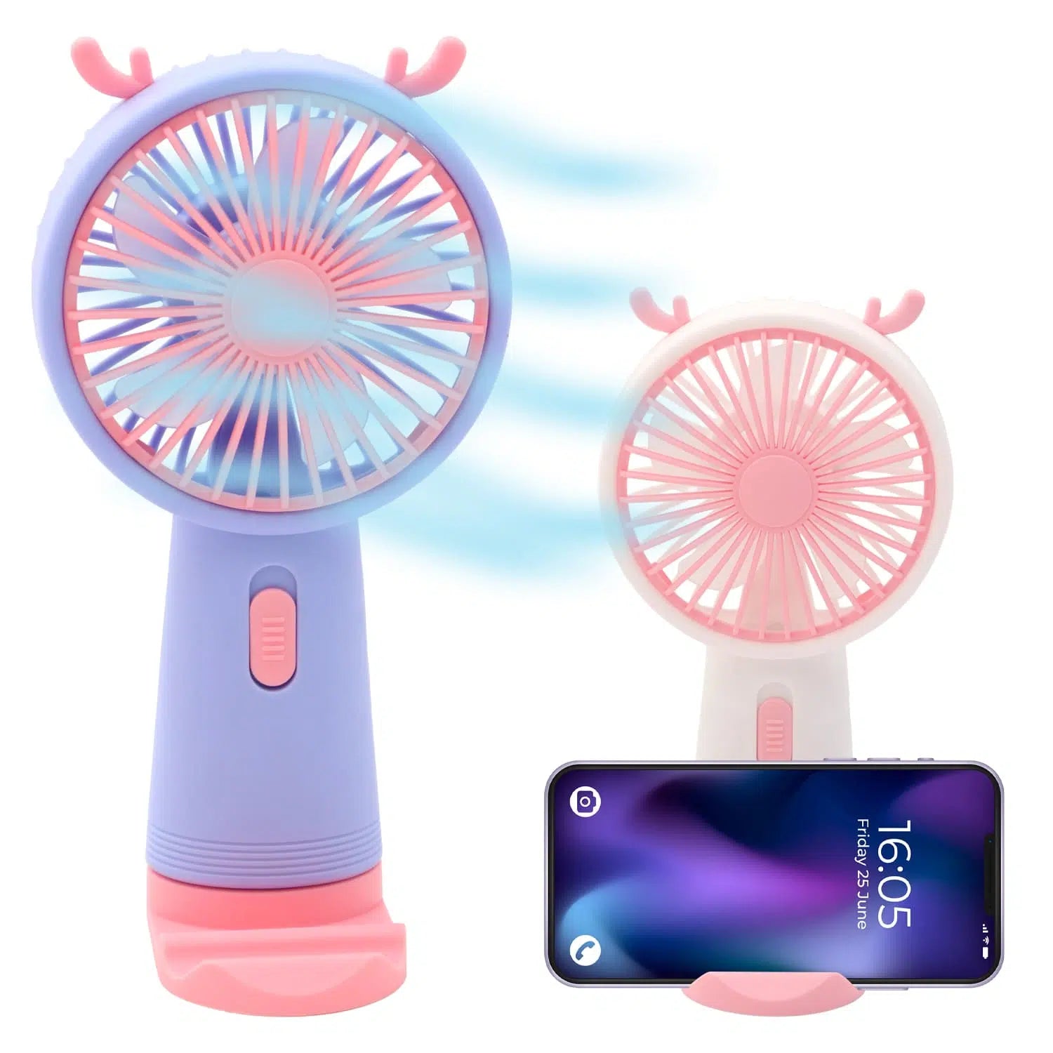 Mini Fan with Phone Holder | F06