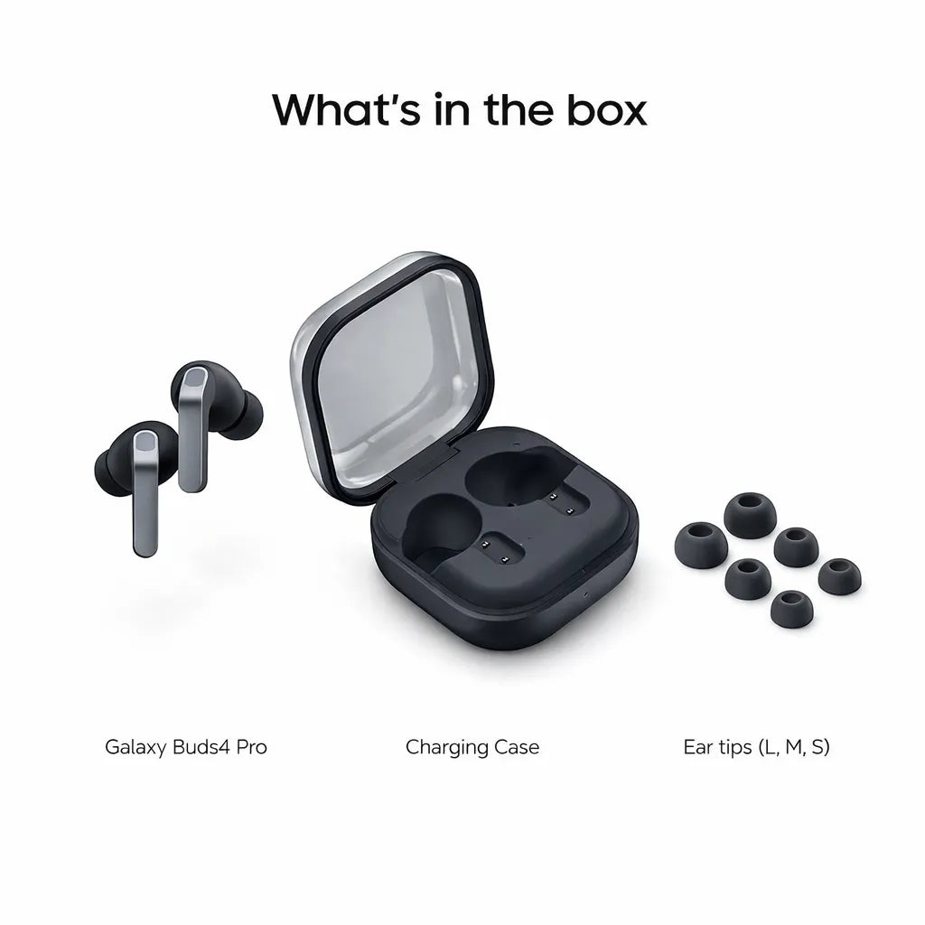 Samsung Galaxy Buds 4 Pro - Active Noise Cancellation - AI Supported