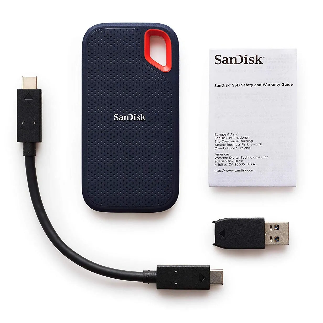 SanDisk Hard Disk Portable External SSD USB-C - 800 MB/s Speed