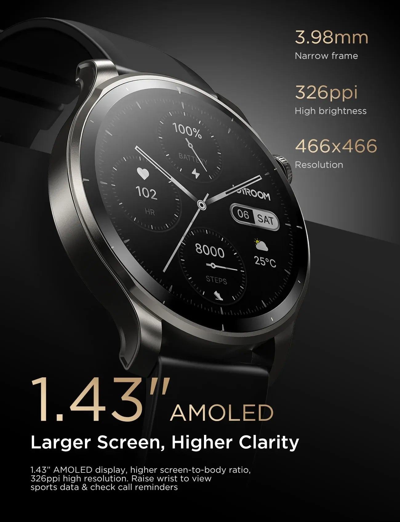 Smart Watch JOYROOM JR-FV1 - Local Warranty
