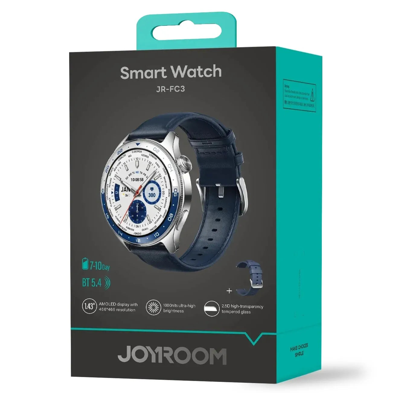 Smart Watch JOYROOM JR-FC3 - Local Warranty