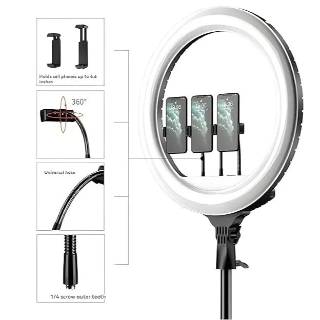 Soft LED Ring Light RL-21 - with Remote Control - Size 21