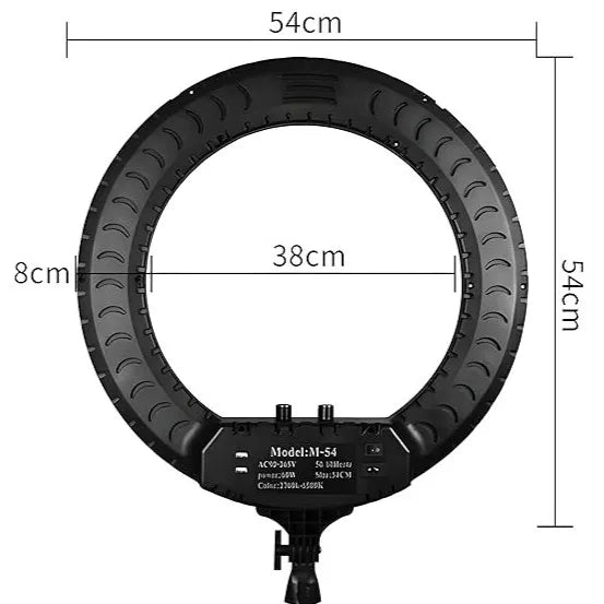 Soft LED Ring Light RL-21 - with Remote Control - Size 21