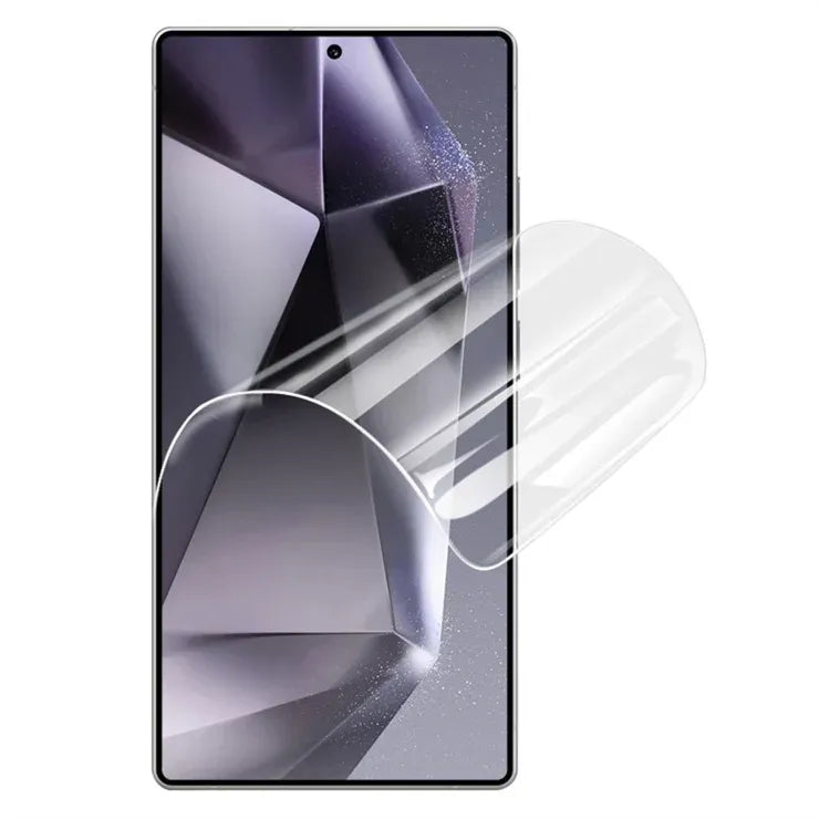 Transparent Hydrogel Screen Protector for Screen or Back - Custom Cut | S 24/25/26 Ultra & 16 Pro Max & 17 Series