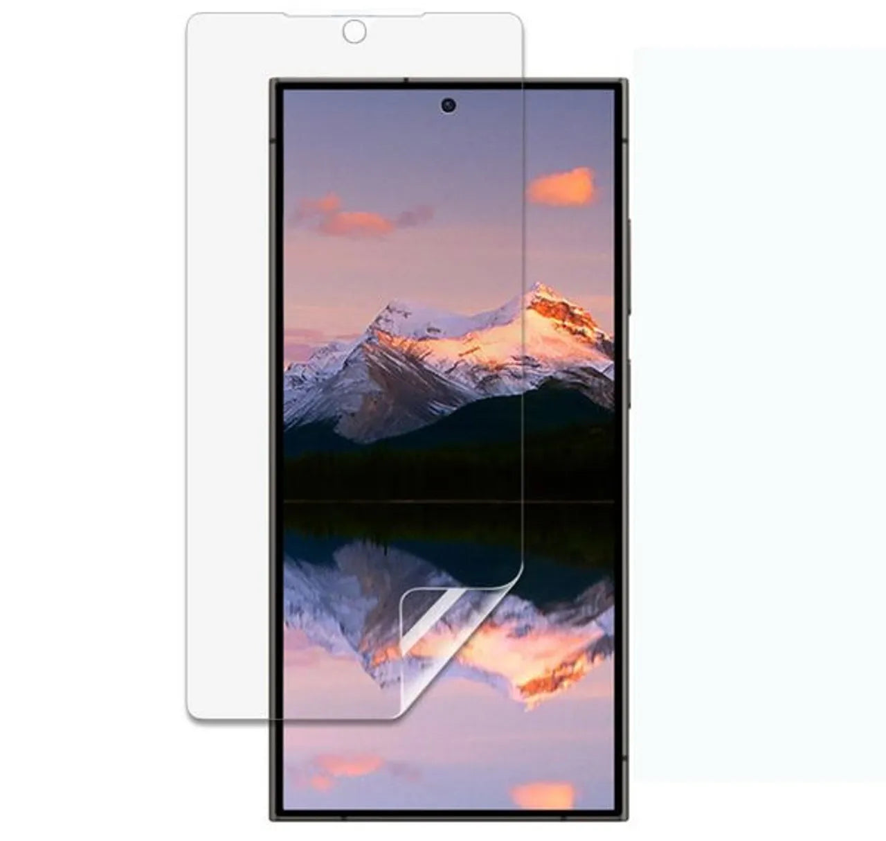 Transparent Hydrogel Screen Protector for Screen or Back - Custom Cut | S 24/25/26 Ultra & 16 Pro Max & 17 Series