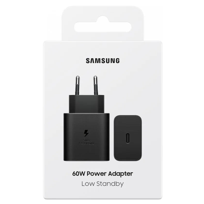 رأس شاحن سامسونج 60 وات USB-C | EP-T6010 - ضمان محلي