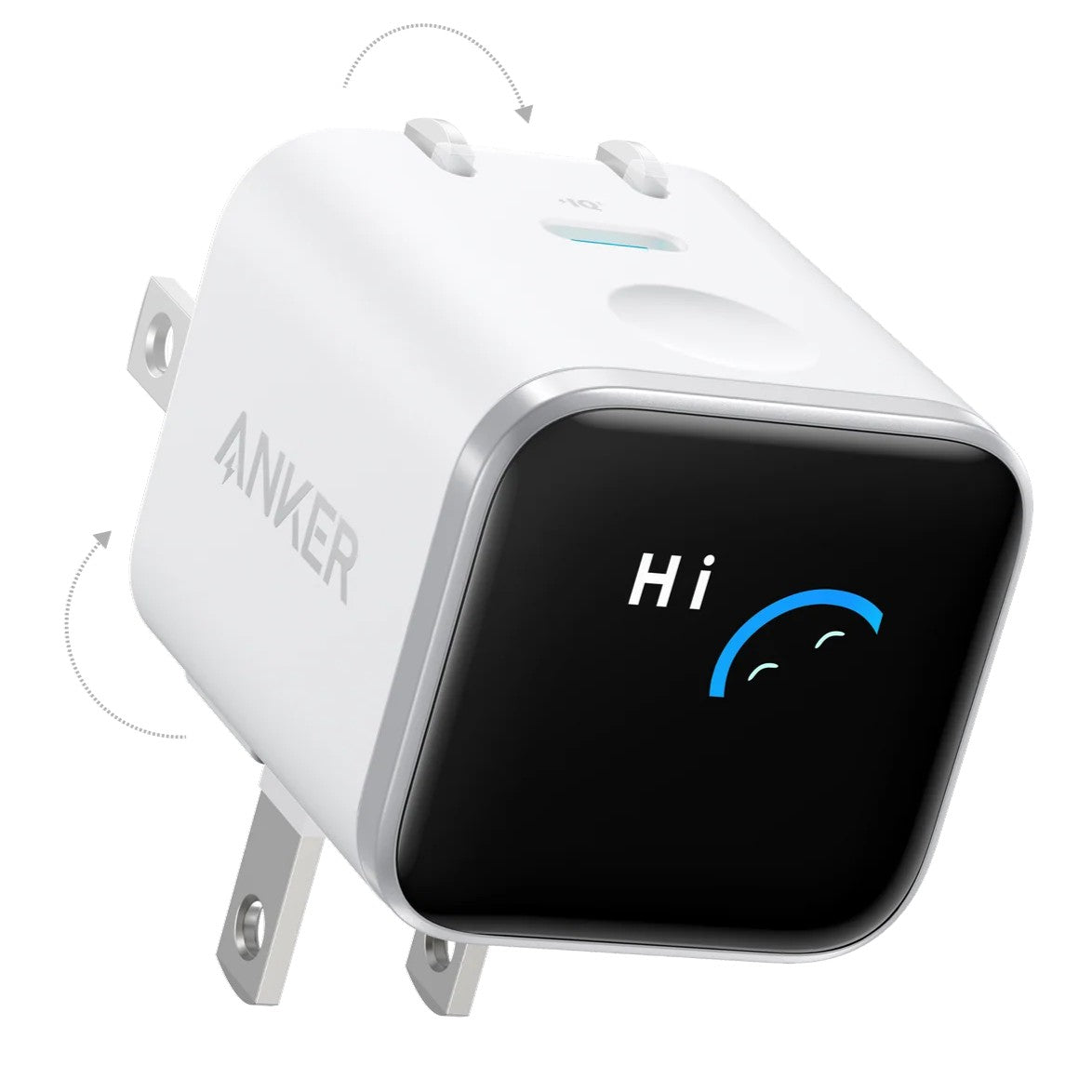 Adapter ANKER Nano 45W - Smart Display AI USB-C - Foldable Plug