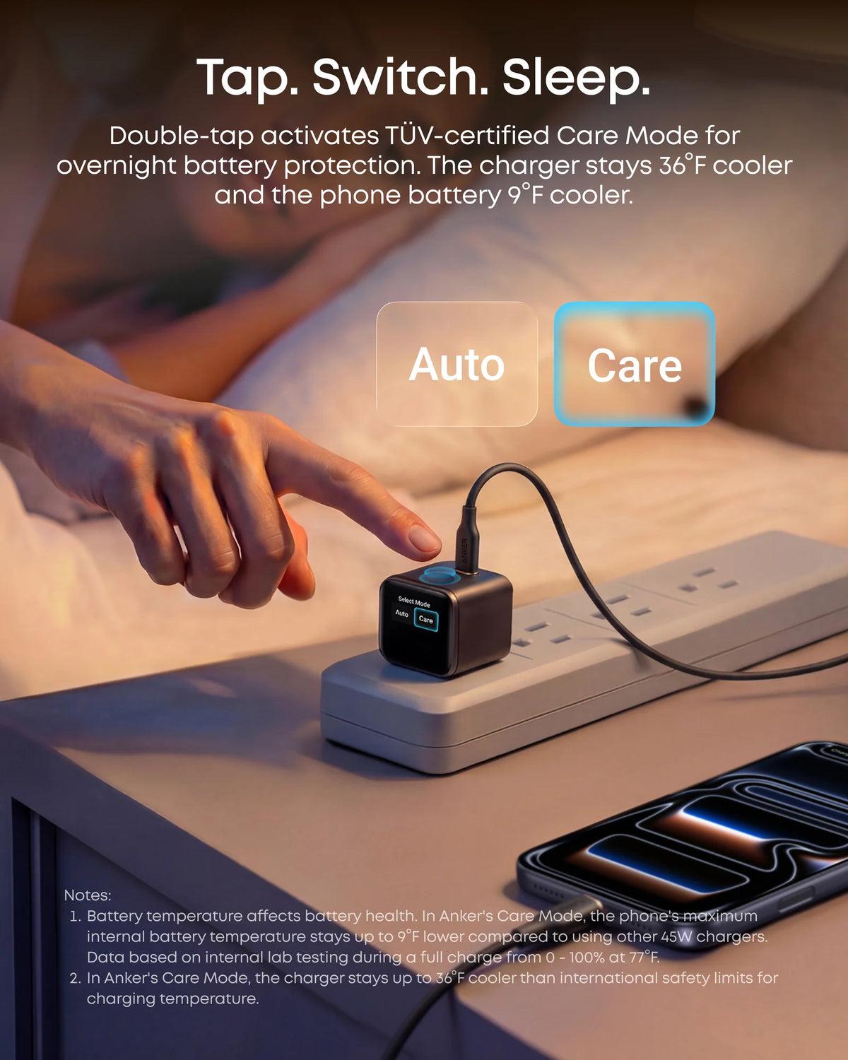 Adapter ANKER Nano 45W - Smart Display AI USB-C - Foldable Plug