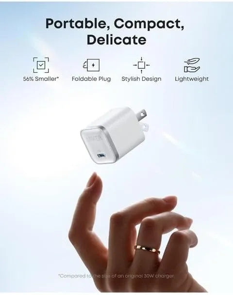 Adapter ANKER Nano 45W USB-C - Foldable Plug