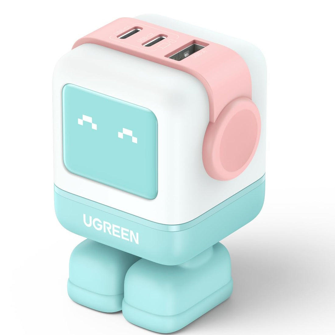 Adapter GaN UGREEN Robot Uno 65W - Trio Ports | CD361 - Local Warranty