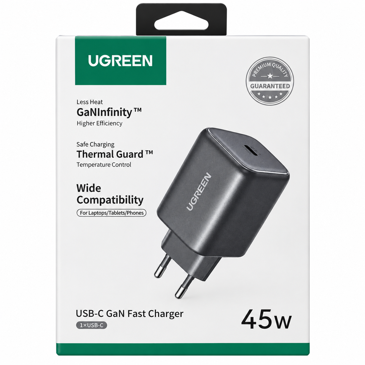 Adapter UGREEN 45W GaN 1xC Port | X524