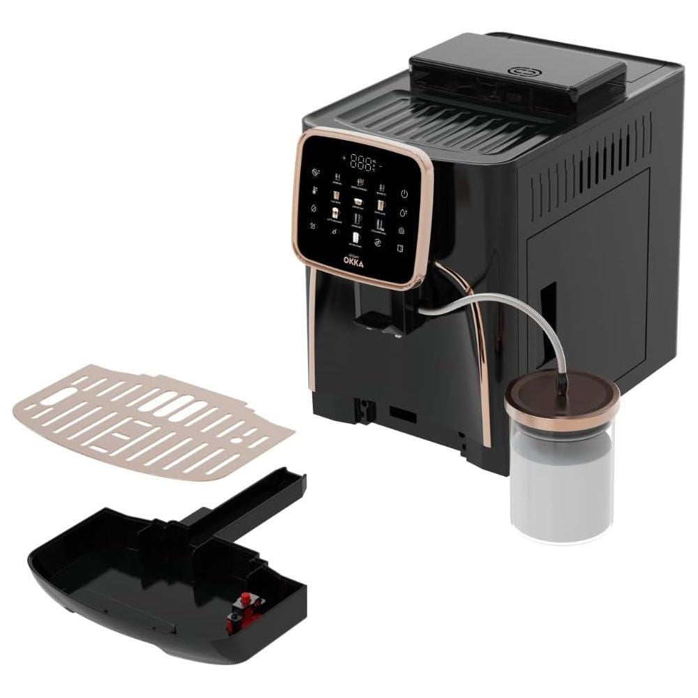 Al Sheikh Stores Arzum Okka Espresso Pro M Fully Automatic Machine - OK0028-04 - Black x Copper Color