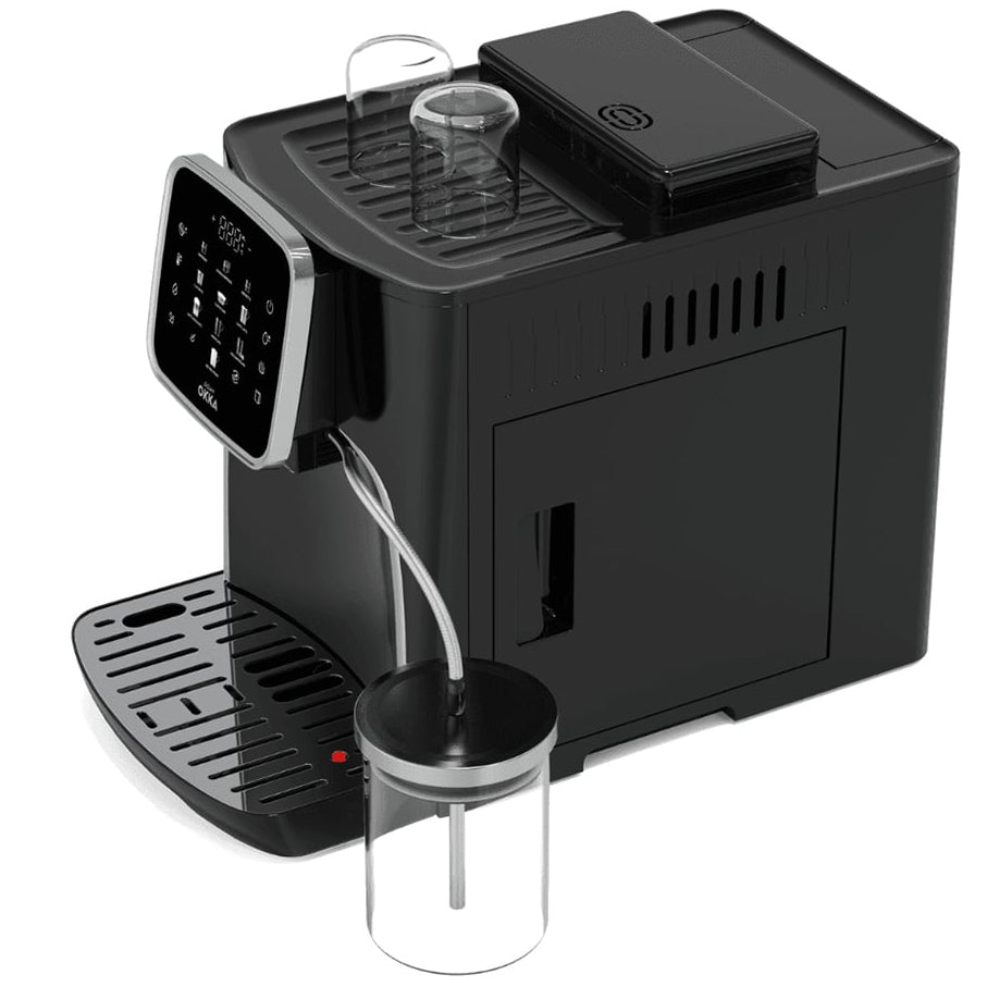 Al Sheikh Stores Arzum Okka Espresso Pro M Fully Automatic Machine - OK0028-05 - Black x Silver - Side