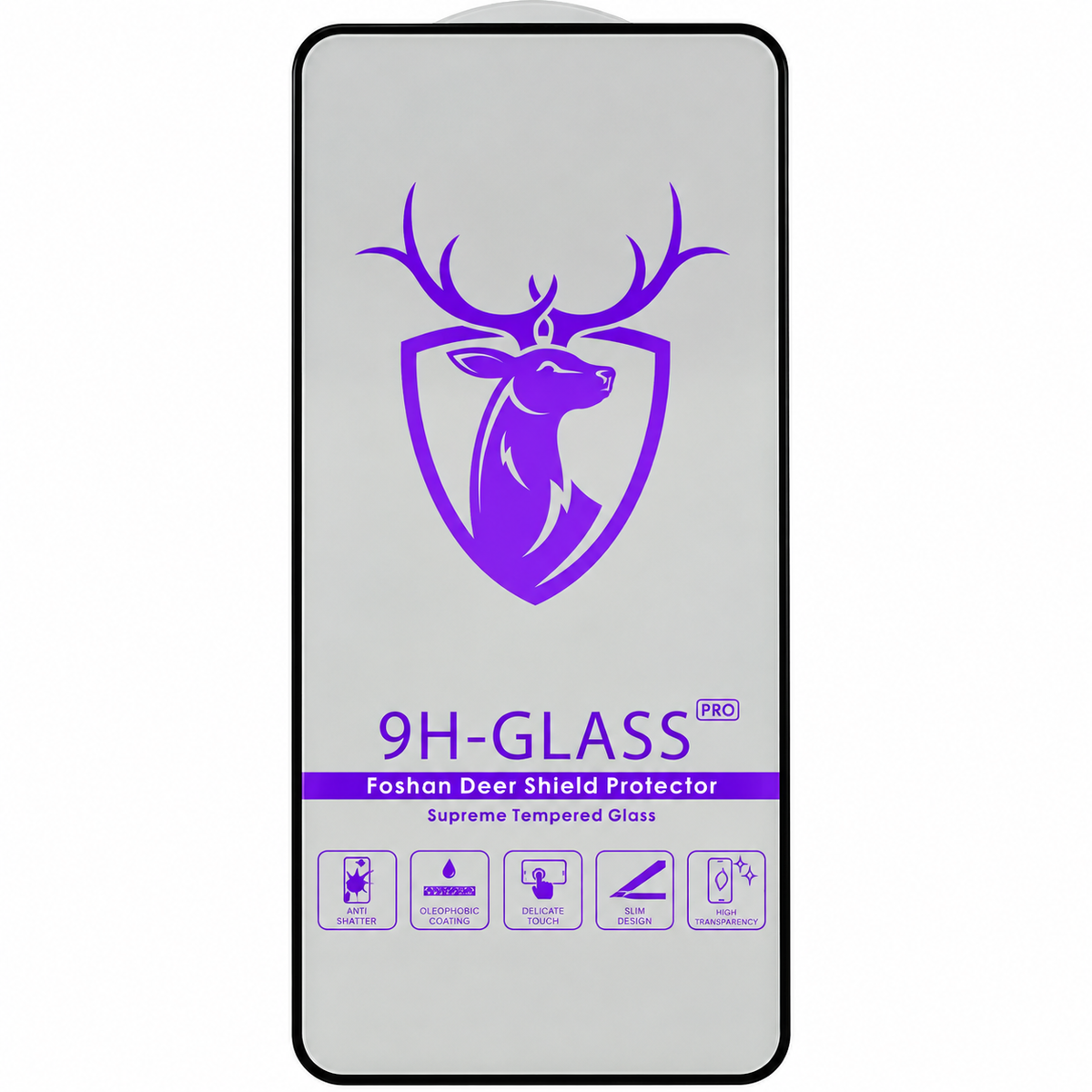 Al Sheikh Stores Clear Premium Tempered Glass Screen Protector - For Android & iPhone - Dear - 9H-Glass