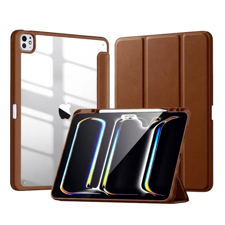 Cover Evo Crystal Folio Case For Apple iPad Pro M4 & Pro M5