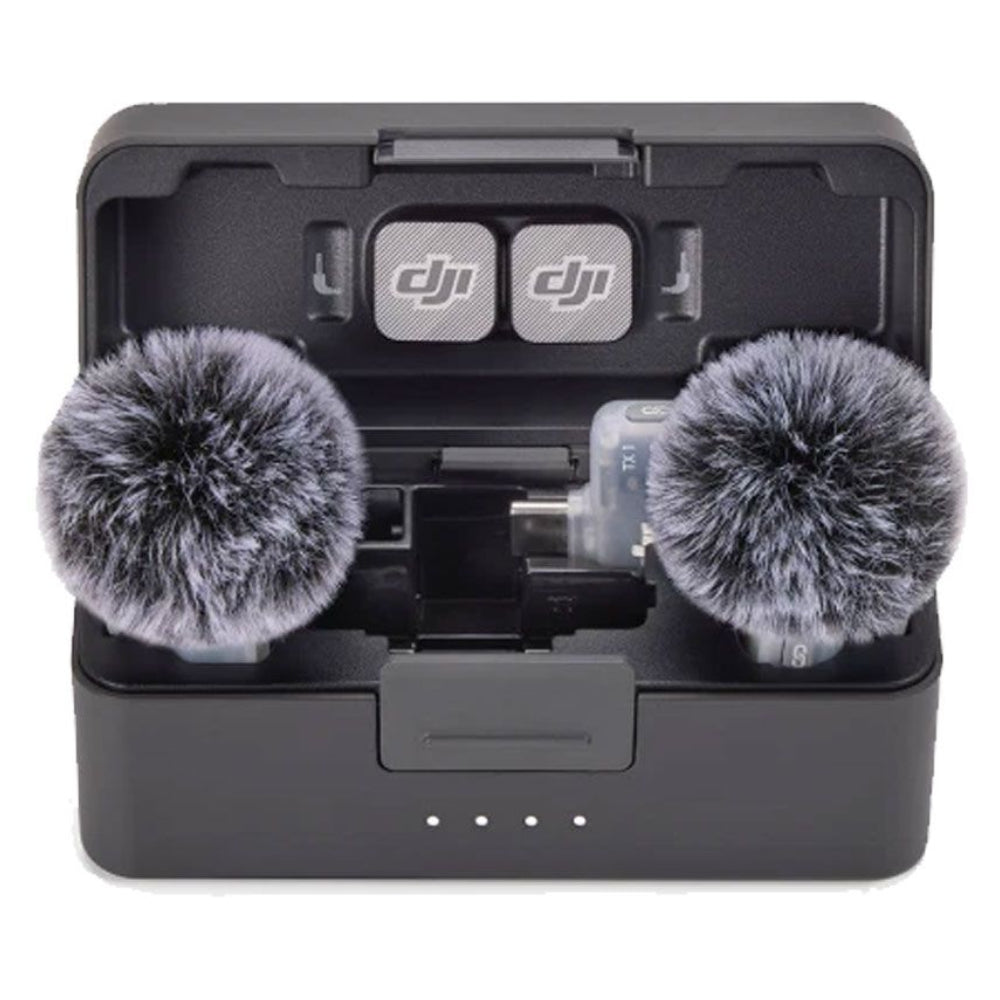 Al Sheikh Stores DJI Mic Mini 2 2 TX + 1 Mobile RX + Charging Case - Black Color