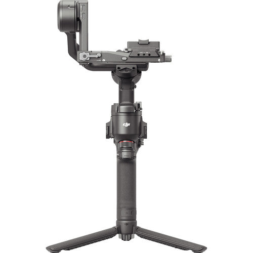 Al Sheikh Stores DJI RS 4 Gimbal Stabilizer Combo 2nd Gen - Camera Stabilizer - Black Color - Front Side