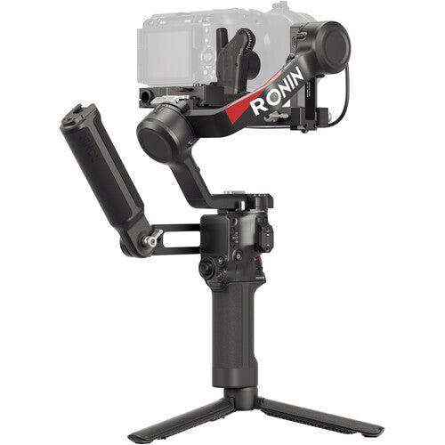 Al Sheikh Stores DJI RS 4 Gimbal Stabilizer Combo 2nd Gen - Camera Stabilizer - Black Color - Front Side