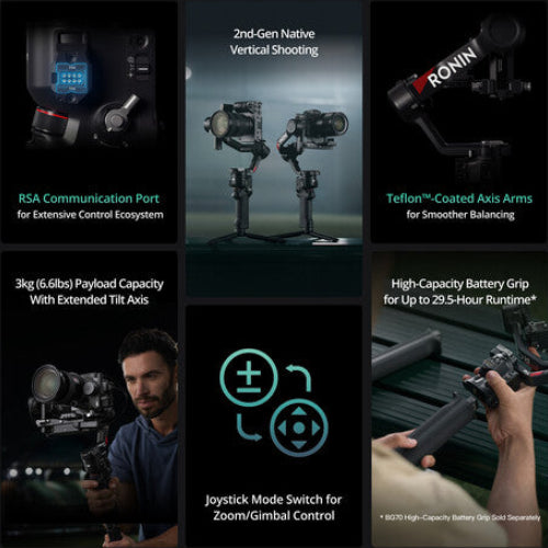 Al Sheikh Stores DJI RS 4 Gimbal Stabilizer Specifications - Local Warranty