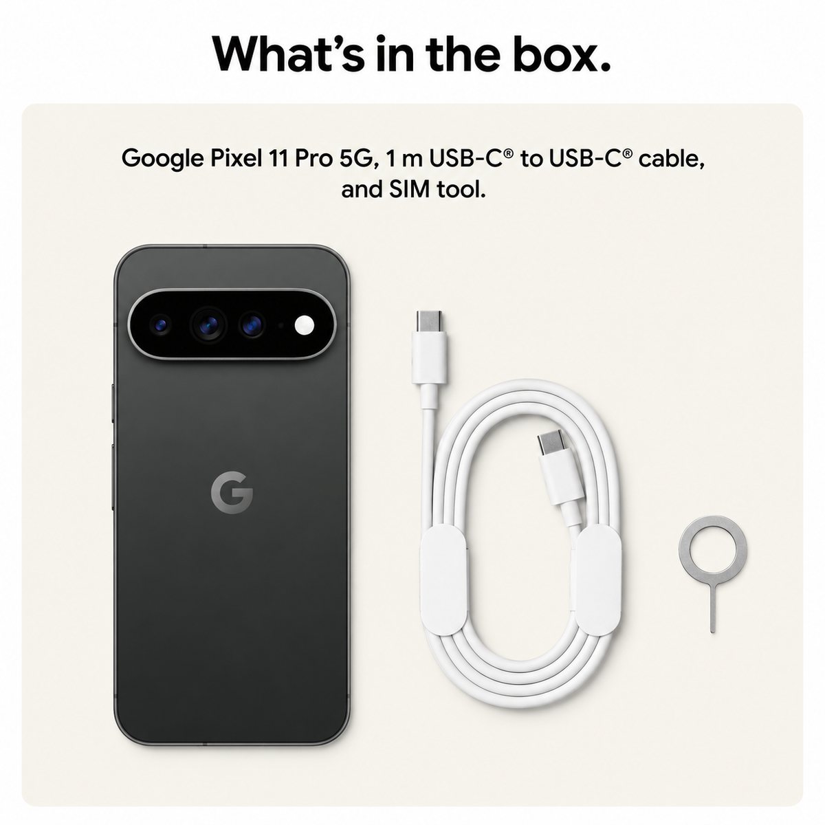 Google Pixel 11 Pro 5G - Single SIM & eSIM - Global Version