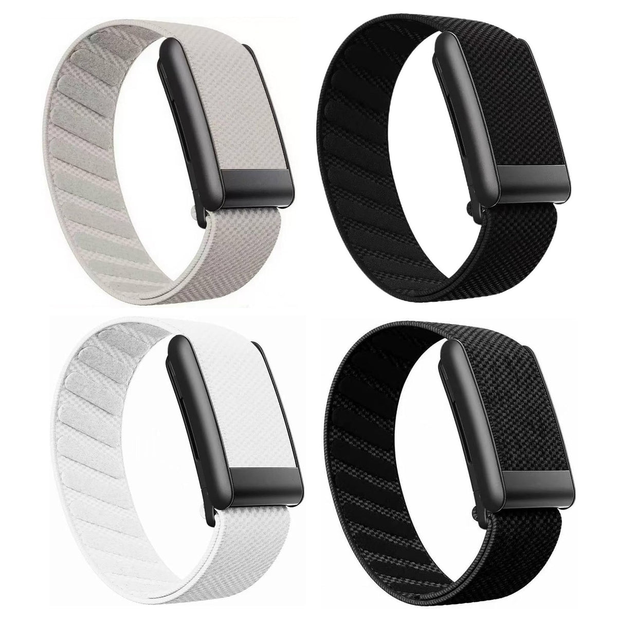 Al Sheikh Stores IFIX Breathable Nylon Sport Band Compatible with Whoop Band (One, Life, Peak) Strap - All Colors ( Dark Gray, Light Gray, Black, White )