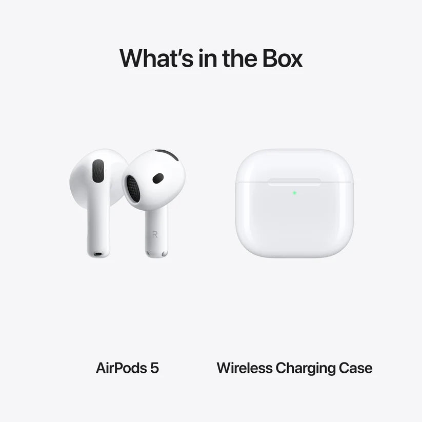 ابل ايربودز 5 - بخاصية عزل الضوضاء - بضمان محلي Apple