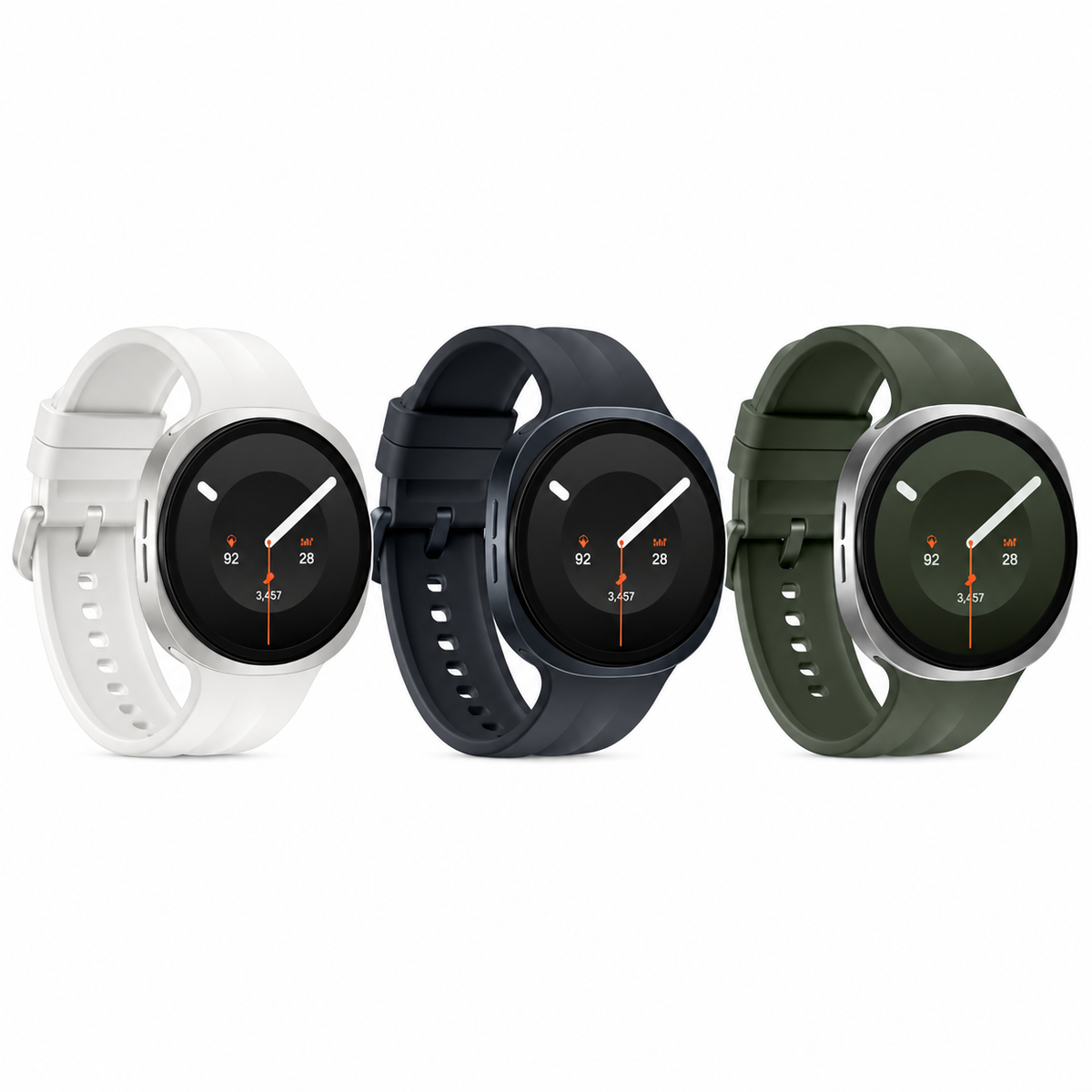 Samsung Galaxy Watch9 40mm and 44mm Smartwatch in Cream, Graphite, and Silver with Bluetooth or LTE Connectivity